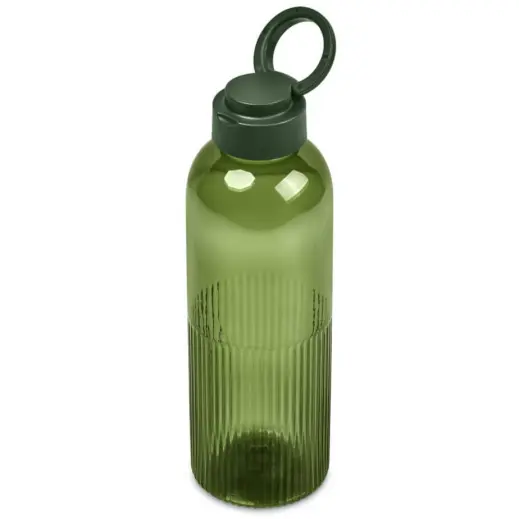 Serendipio Marlow Recycled PET Water Bottle Dark Green Top